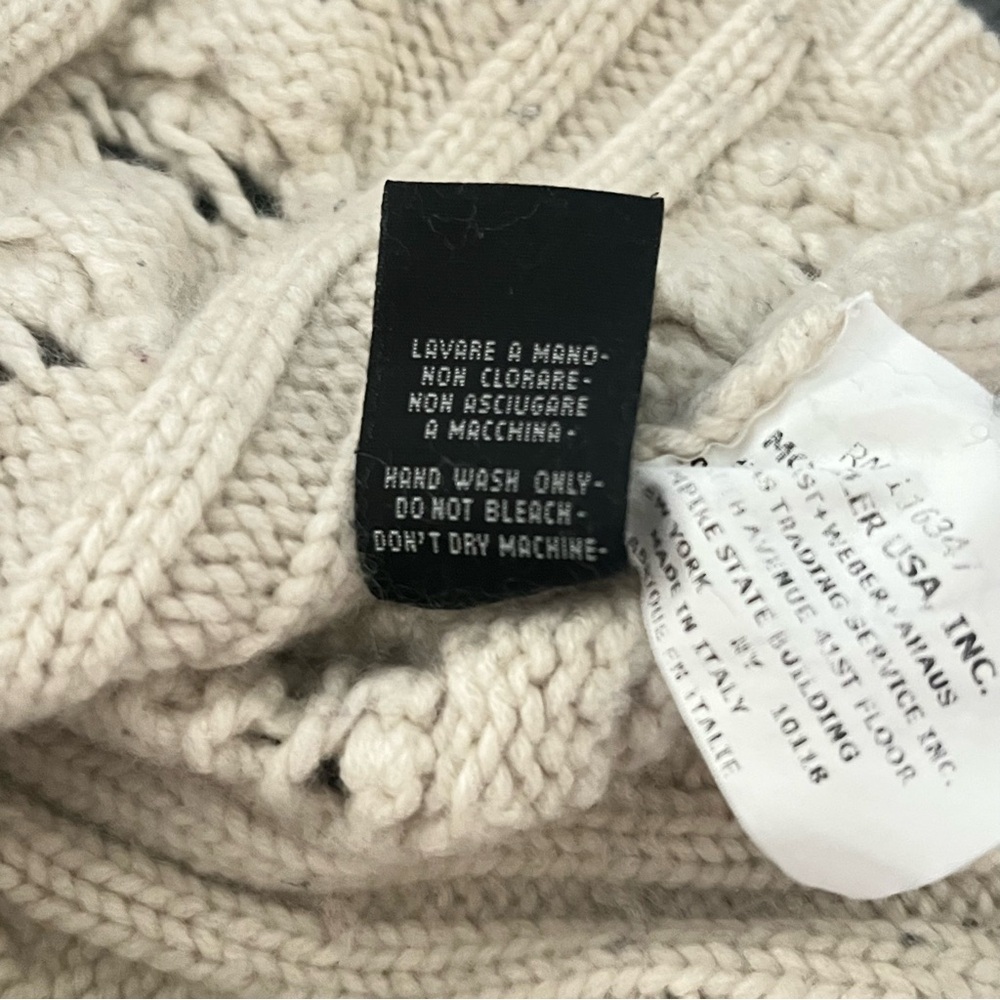 Moncler Webber+Ahaus 2012 Sport Collection Cashmere and wool hooded Cardigan, XS - Picture 14 of 16